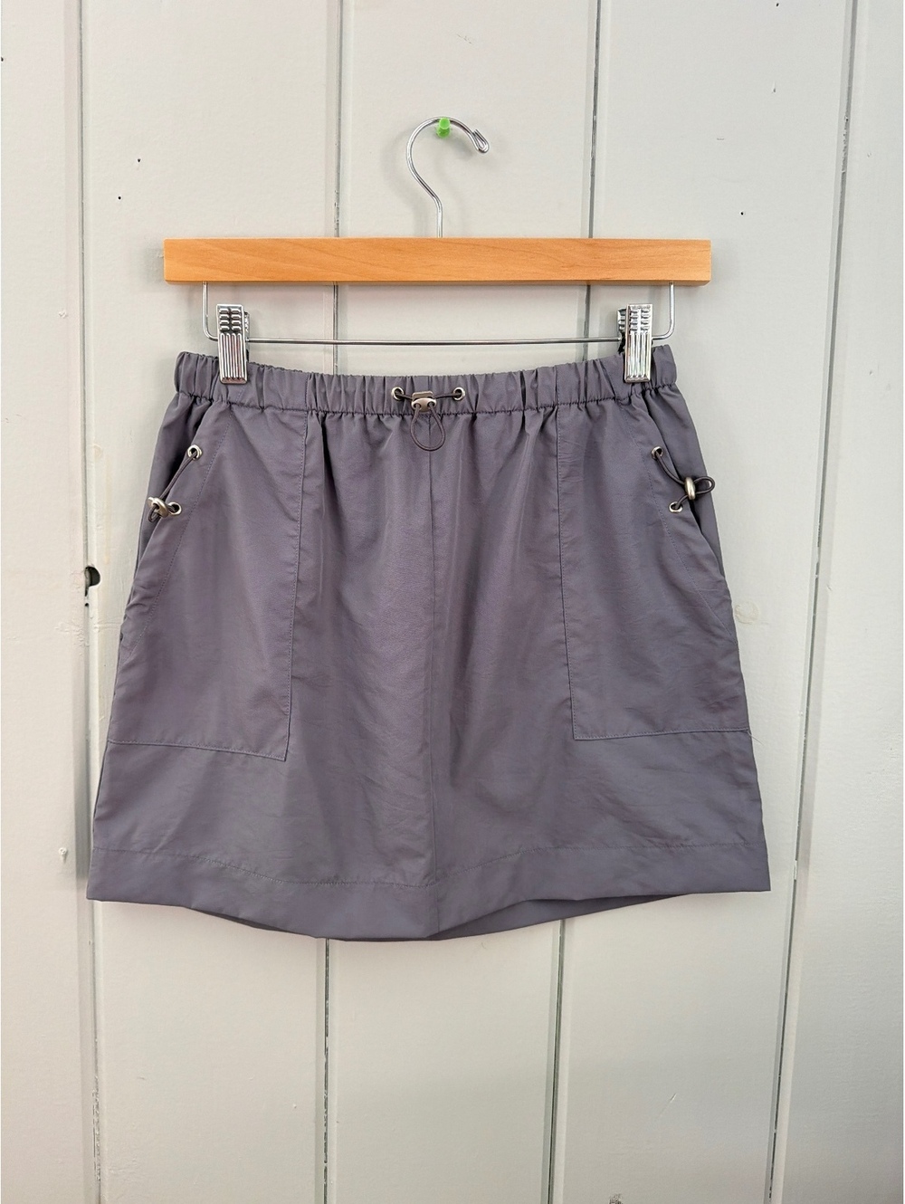 Le Lis purple Gray athletic Mini Skirt XS